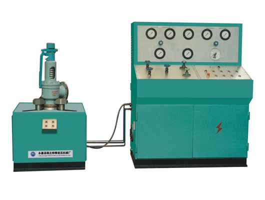 JLA safe valve test bench