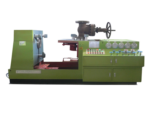 JWZ Type valve test bench